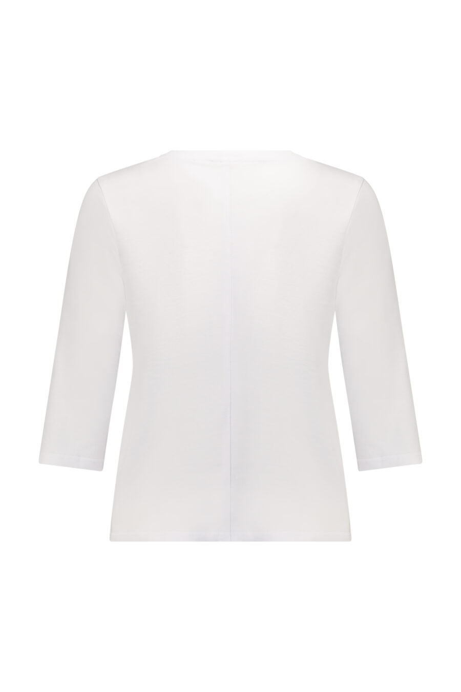 טי שירט לבנה גב