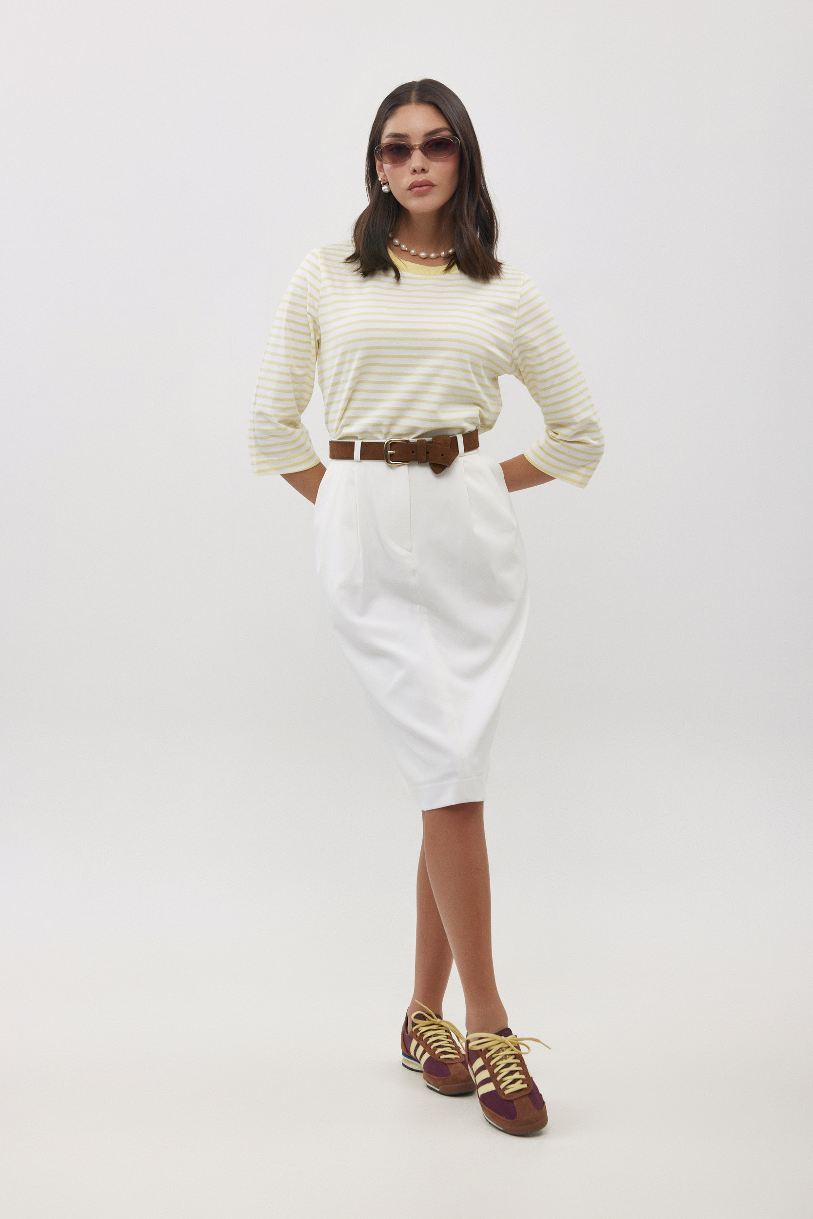 טי שירט החלומות פסים צהוב – תמונה 5