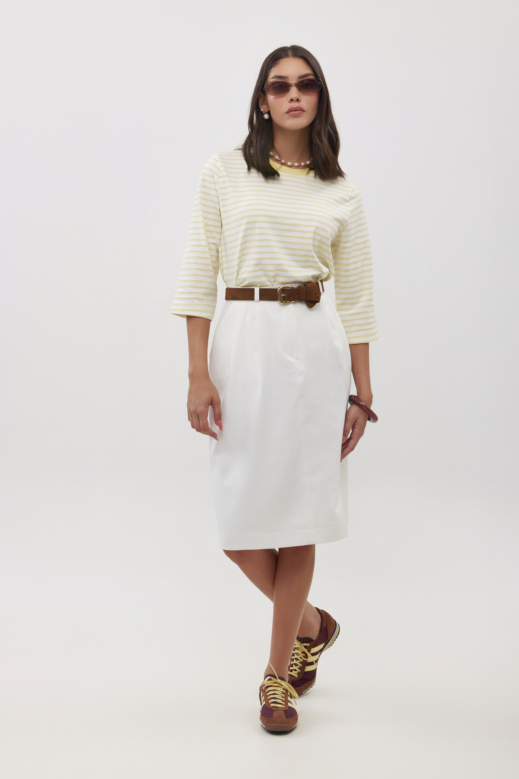 טי שירט החלומות פסים צהוב – תמונה 6