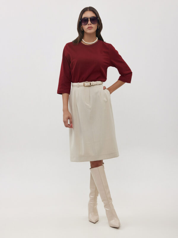 חצאית ברמודה אבן