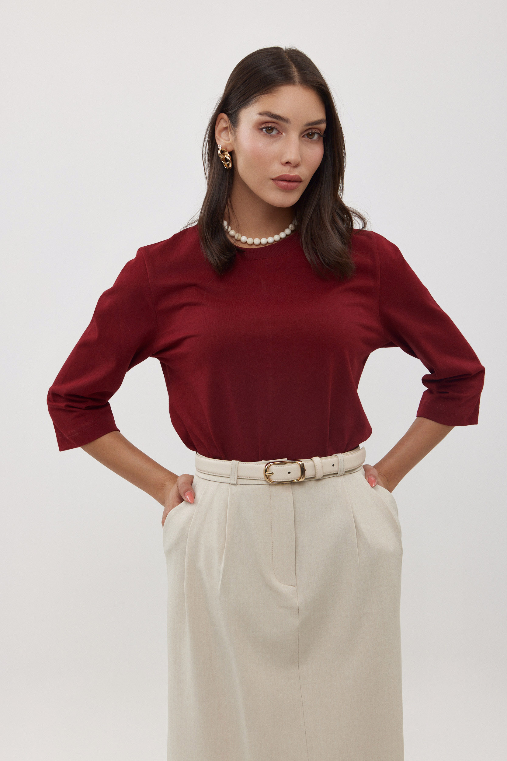 טי שירט החלומות בורדו – תמונה 5