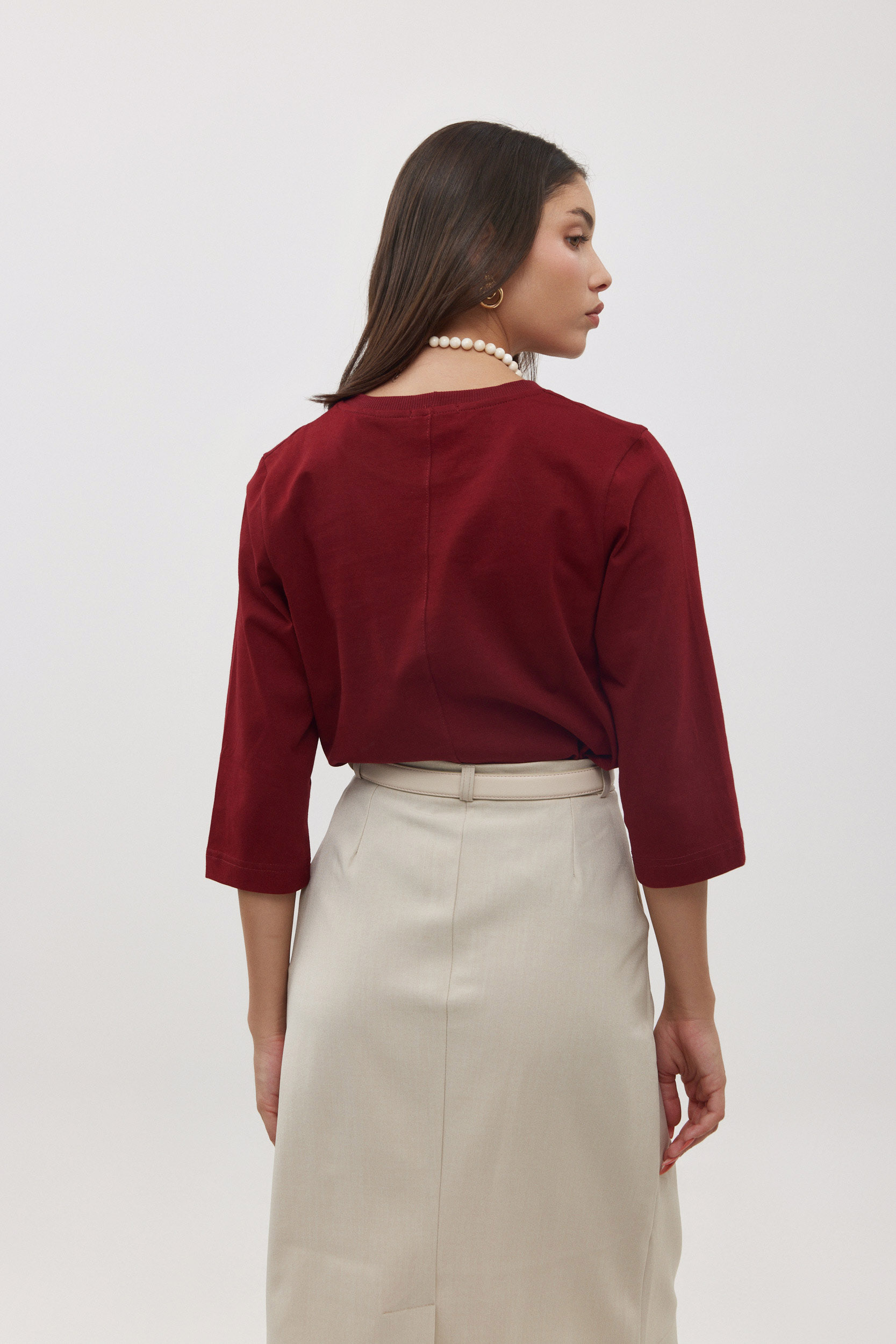 טי שירט החלומות בורדו – תמונה 7