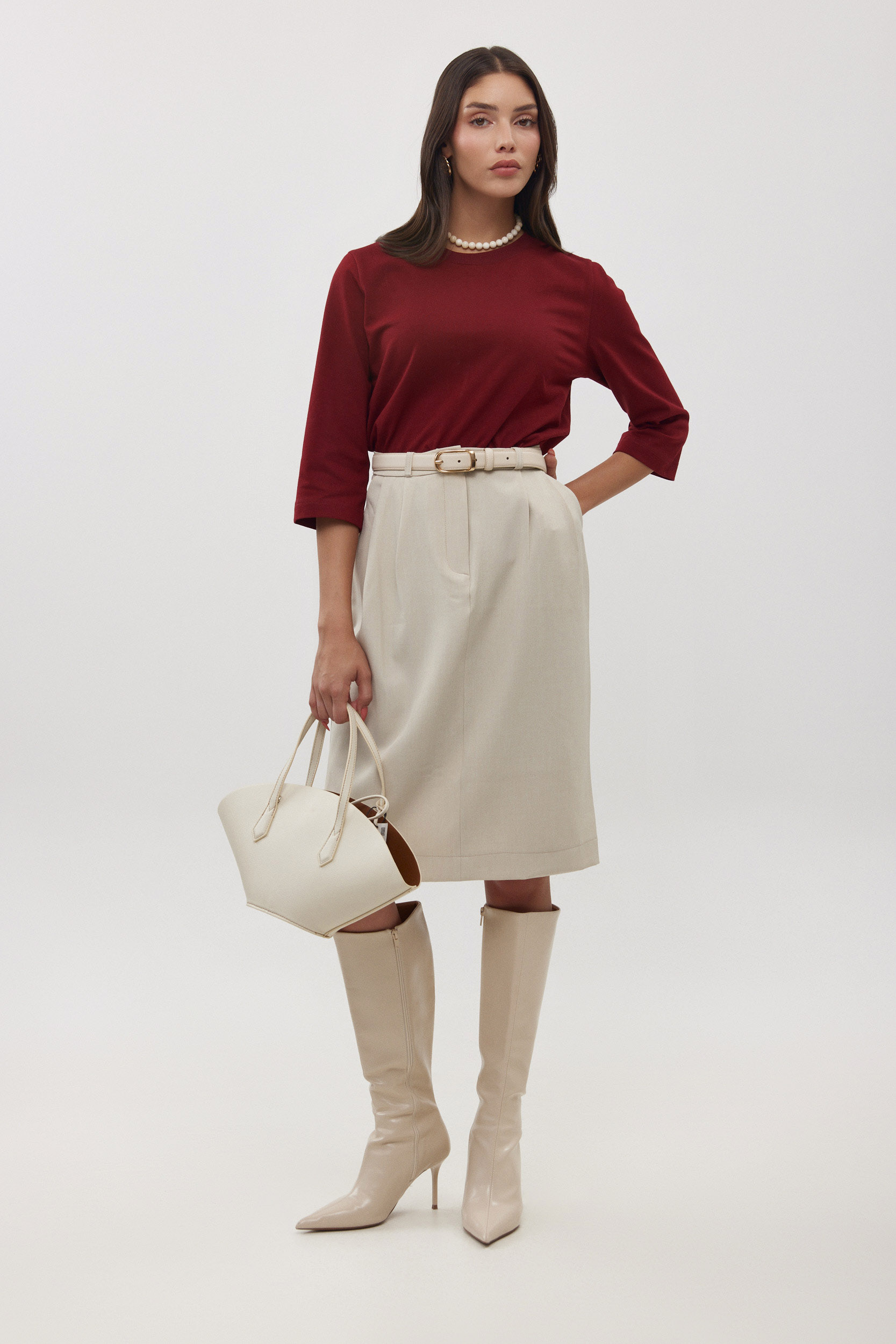 חצאית ברמודה אבן – תמונה 6