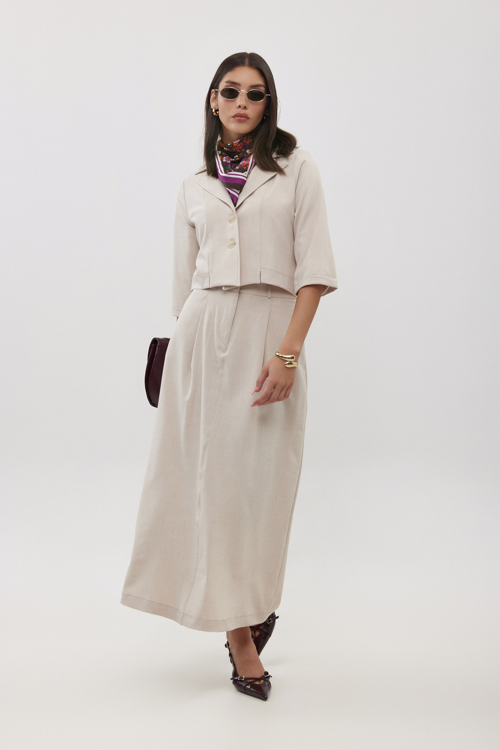 ג'קט פשתן אבן קרופ – תמונה 2