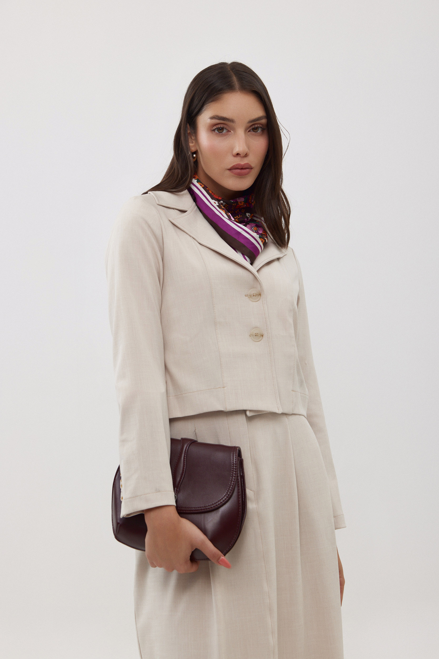 ג'קט פשתן אבן ארוך