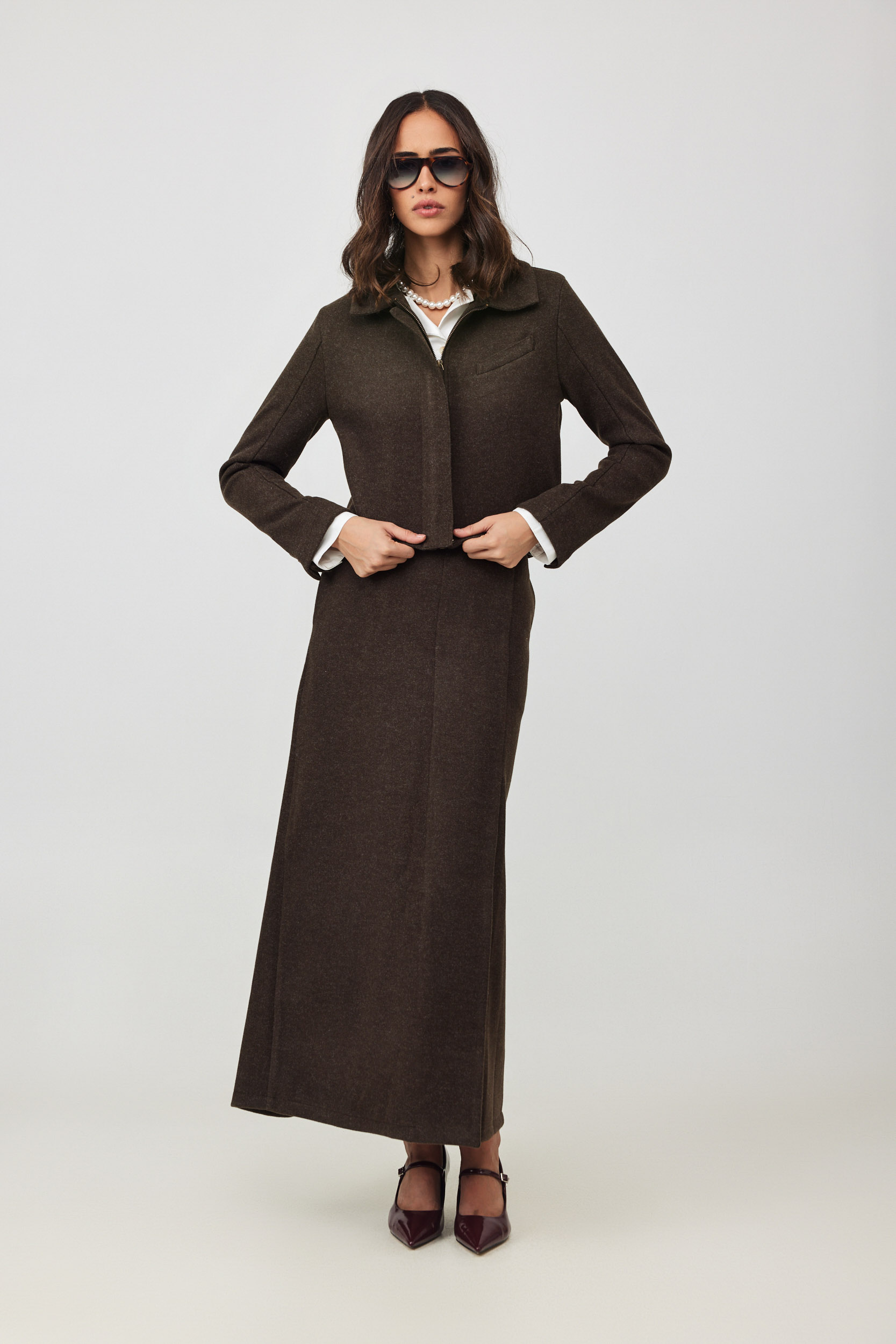 חצאית צמר מקסי – תמונה 10