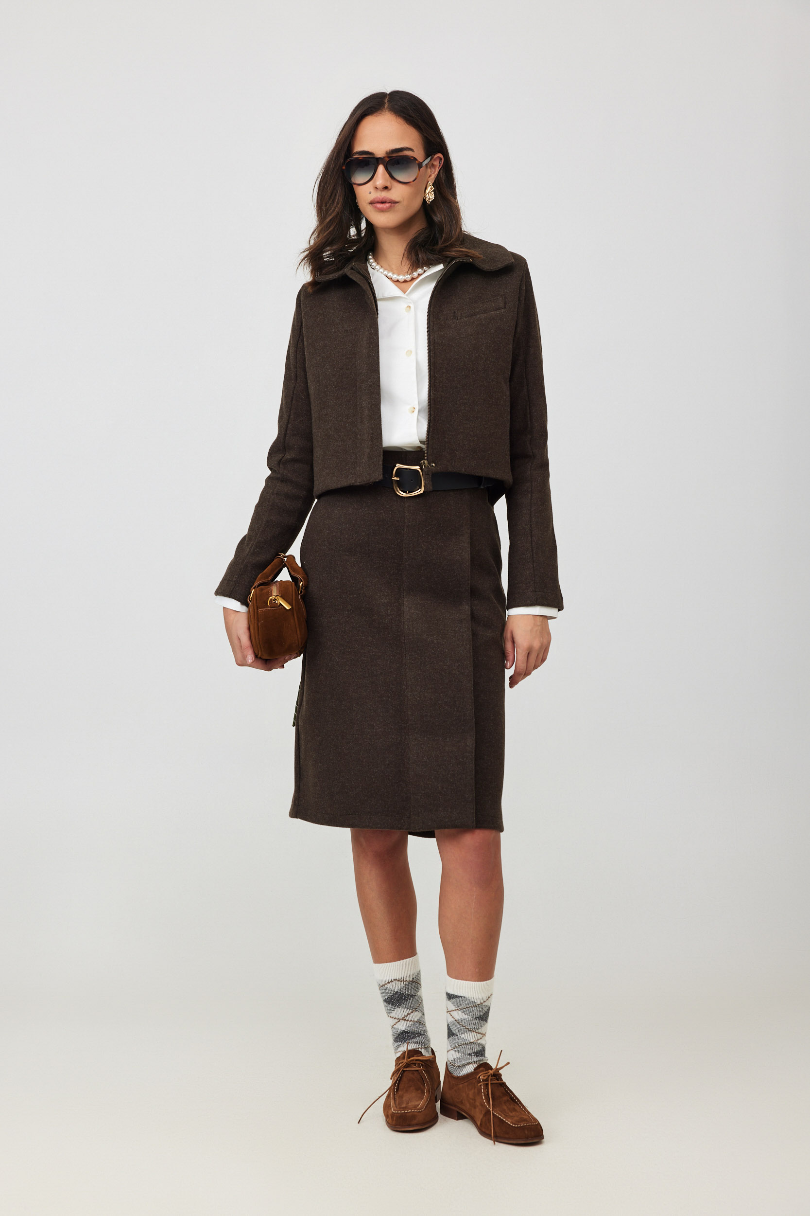 חצאית צמר קצרה – תמונה 7