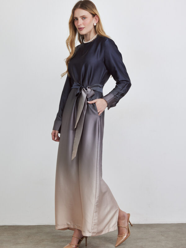 שמלה בורדורה רויאל-פודרה