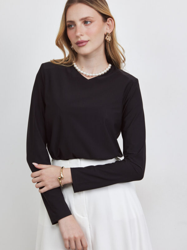 חולצה לייקרה עם כרית