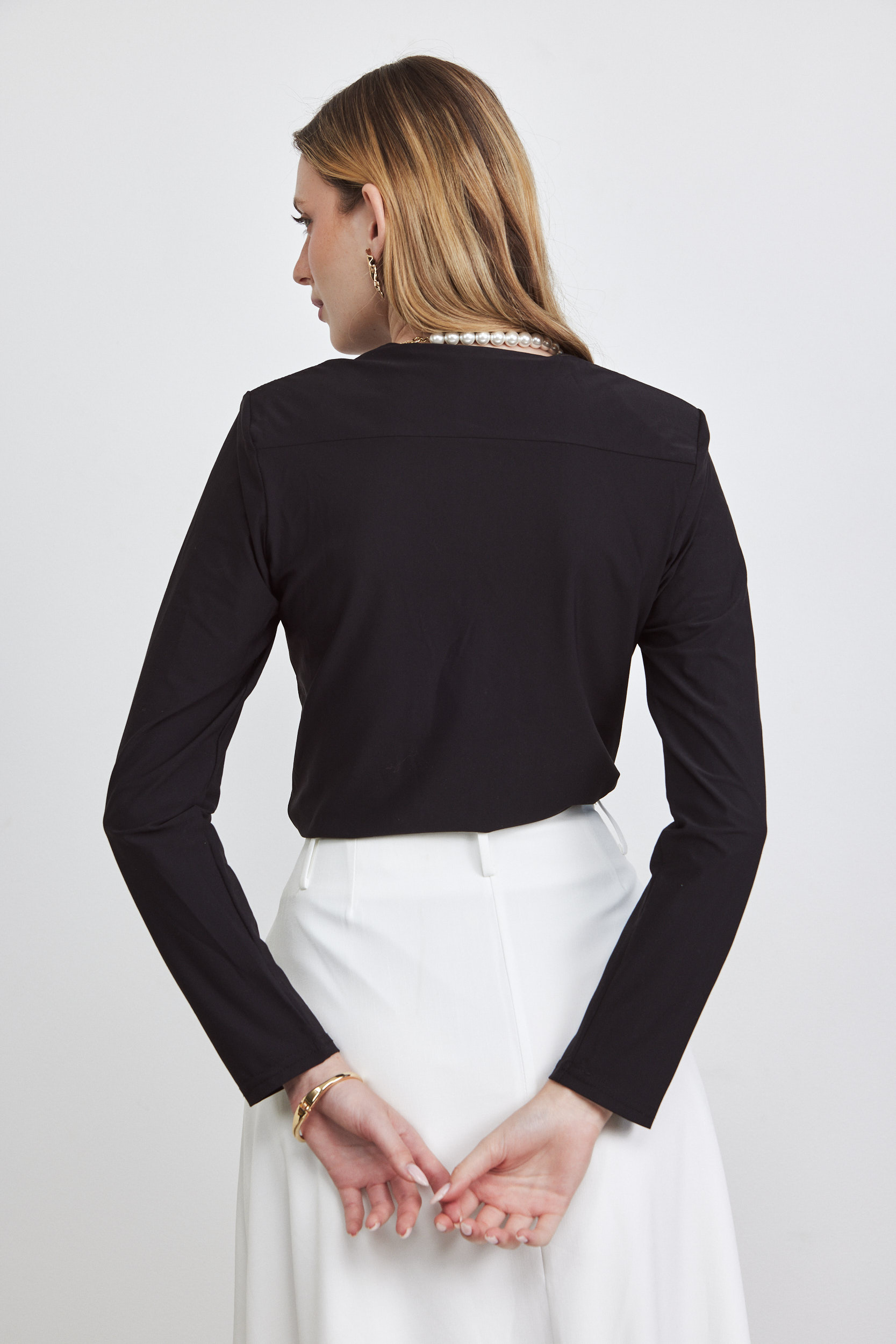 חולצה לייקרה עם כרית – תמונה 8