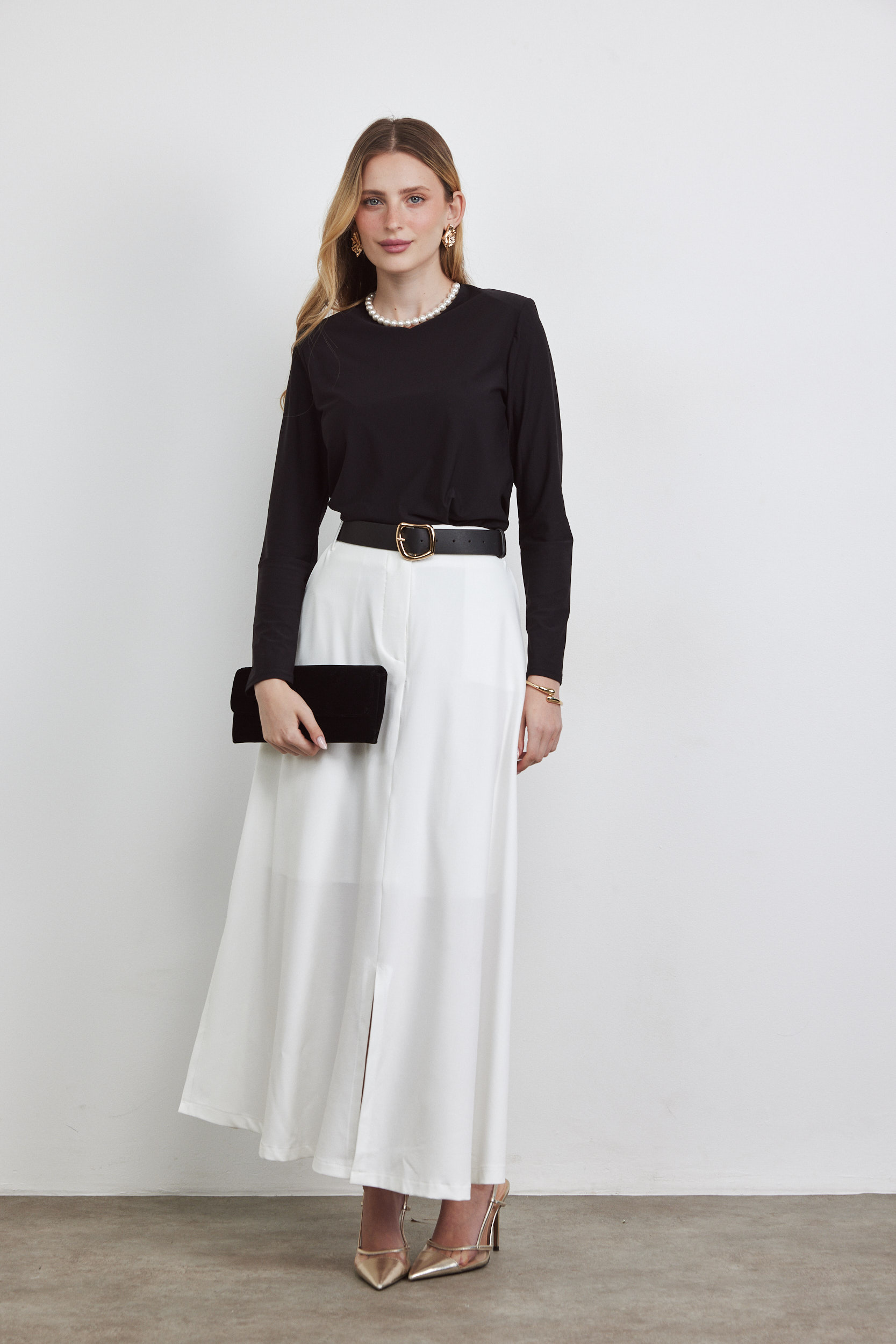 חולצה לייקרה עם כרית – תמונה 2