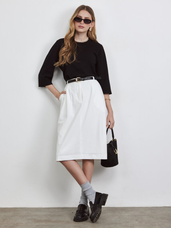 ברמודה טקסטורה פשתן אופווייט